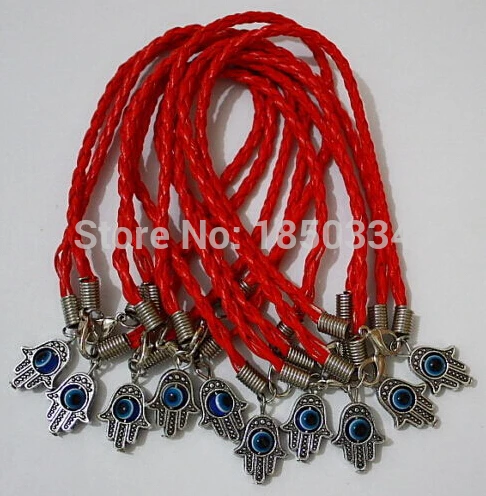 20PCS Fashion Tibetan Hamsa Fatima hand Charm Evil Eye Lucky woven leather cord bracelets&pendants&Bangles DIY jewelry A6
20PCS Fashion Tibetan Hamsa Fatima hand Charm Evil Eye Lucky woven leather cord bracelets&pendants&Bangles DIY jewelry A6