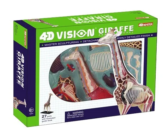 4D MASTER Authentic educational toys 4d master animal models assembled model Giraffe Anatomy
4D MASTER Authentic educational toys 4d master animal models assembled model Giraffe Anatomy