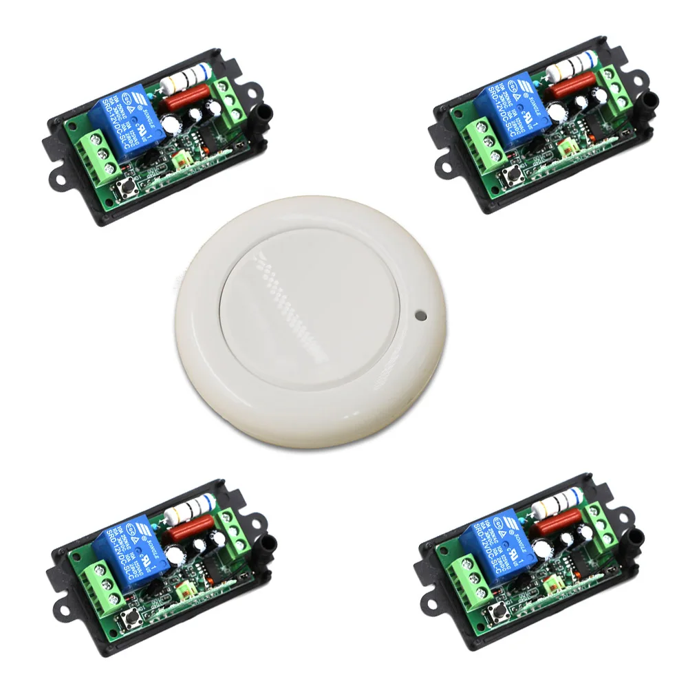110V Wireless Power Relay RF Wireless Switch 220V Remote Control Switch 1CH 10A Relay Receiver Transmitter
110V Wireless Power Relay RF Wireless Switch 220V Remote Control Switch 1CH 10A Relay Receiver Transmitter