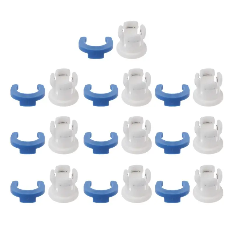 Deek-Robot 10Pcs / 1 Sets Bowden Tube Clamp Pipe Horse Clip Fixed 6mm 3D Printers Parts Shoe Coupling Collet Part
Deek-Robot 10Pcs / 1 Sets Bowden Tube Clamp Pipe Horse Clip Fixed 6mm 3D Printers Parts Shoe Coupling Collet Part