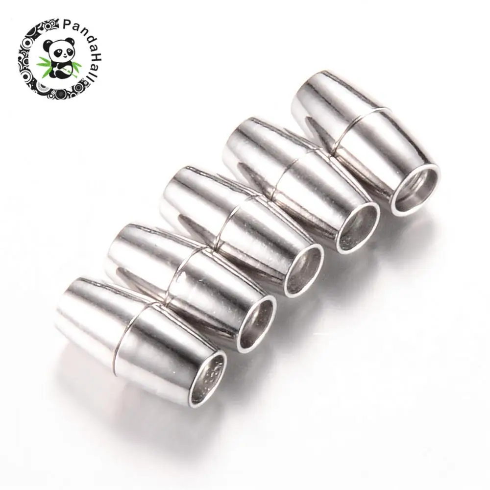 50Sets Barrel Brass Magnetic Clasps Metal Jewelry Findings for Jewelry Making DIY, 17x12mm, 16x9mm
50Sets Barrel Brass Magnetic Clasps Metal Jewelry Findings for Jewelry Making DIY, 17x12mm, 16x9mm