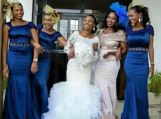 Classic Mermaid Long Sleeves African Bridal Dresses Tulle Puffy Skirt Lace Appliques Wedding Dresses 2021
Classic Mermaid Long Sleeves African Bridal Dresses Tulle Puffy Skirt Lace Appliques Wedding Dresses 2021