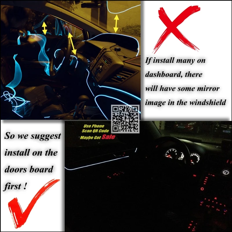 For Saab 9-2X 2004 2005 Car Interior Ambient Light Panel illumination For Car Inside Cool Strip Refit Light Optic Fiber Band
For Saab 9-2X 2004 2005 Car Interior Ambient Light Panel illumination For Car Inside Cool Strip Refit Light Optic Fiber Band