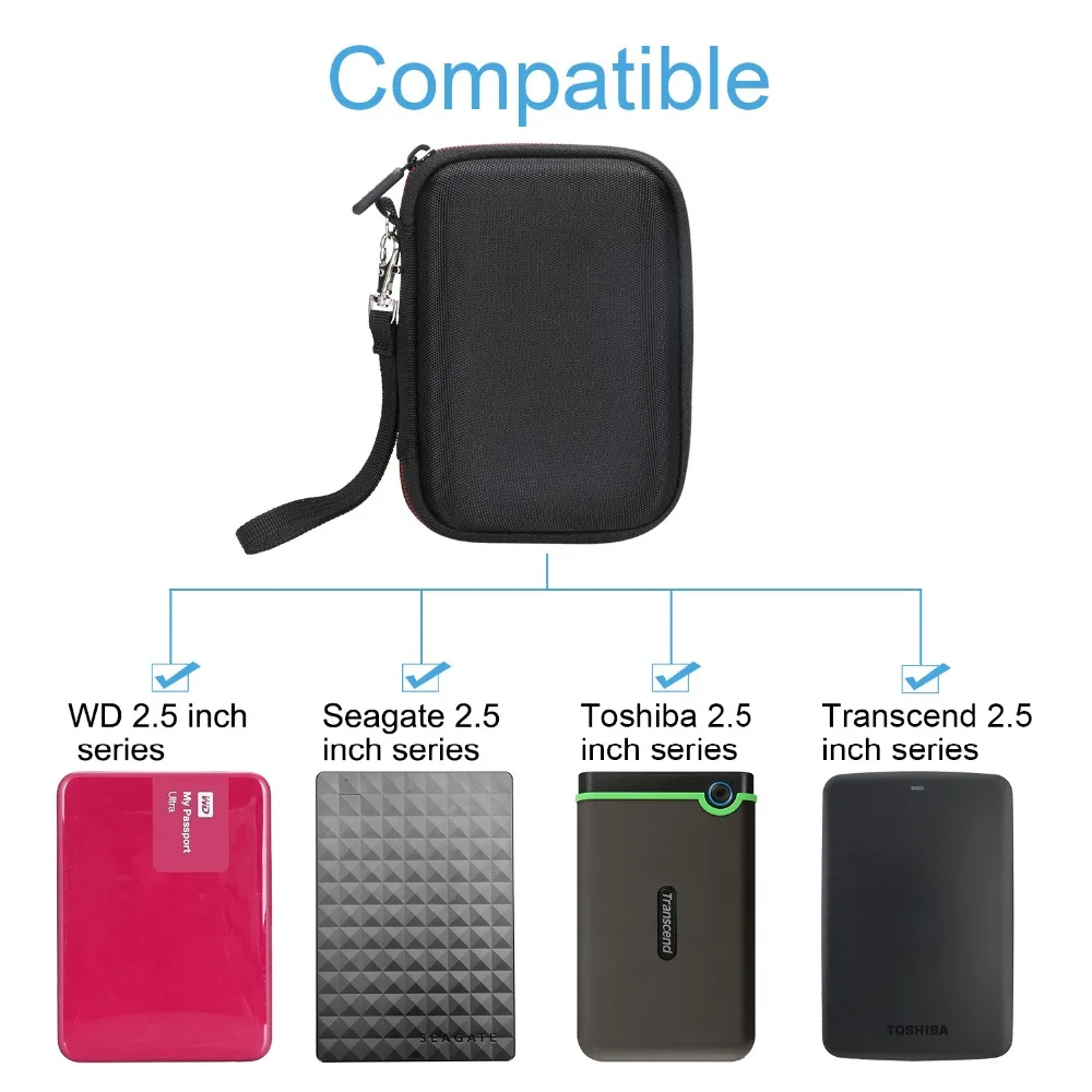 LTGEM Hard Case Compatible Western Digital WD Elements My Passport,Seagate Expansion Seagate Backup Plus Slim 1TB 2TB 3TB 4TB Po
LTGEM Hard Case Compatible Western Digital WD Elements My Passport,Seagate Expansion Seagate Backup Plus Slim 1TB 2TB 3TB 4TB Po