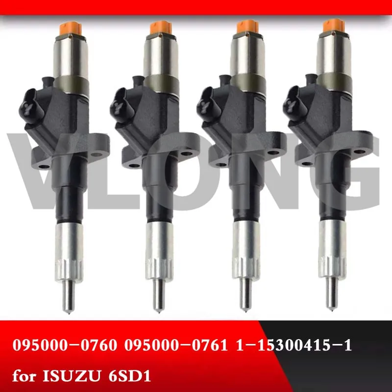 Genuine and original brand new diesel Common rail fuel injector 095000-0760 095000-0761 for 6SD1 1153004151 1-15300415-1
Genuine and original brand new diesel Common rail fuel injector 095000-0760 095000-0761 for 6SD1 1153004151 1-15300415-1