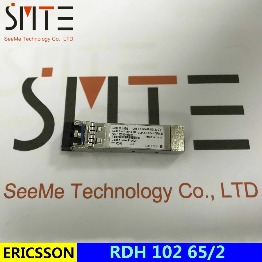 ERICSSON LCP 10G3B4HDRM E RDH 102 65/2 CPRI & 10GBASE LR Lite SFP + Delta Electronics Inc CE9 оптический
