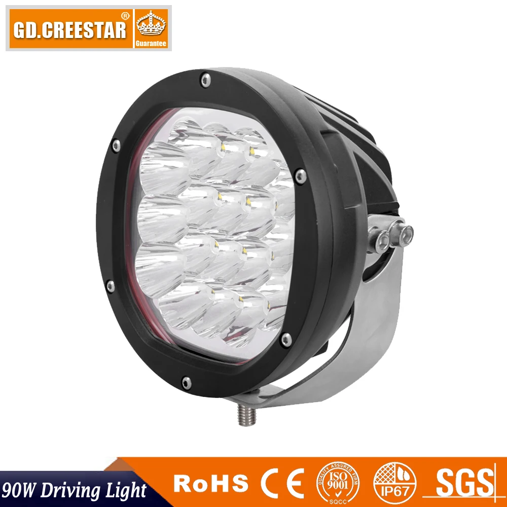 90W 7inch Round LED offroad lights Black Red SPOT Flood LED Drive lights High Power Super bright led Driving lights x4pcs/lots
90W 7inch Round LED offroad lights Black Red SPOT Flood LED Drive lights High Power Super bright led Driving lights x4pcs/lots