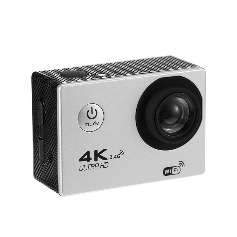 Экшн камера 4K Wi Fi 1080P Hd 16 МП водонепроницаемая для шлема Dv дистанционное