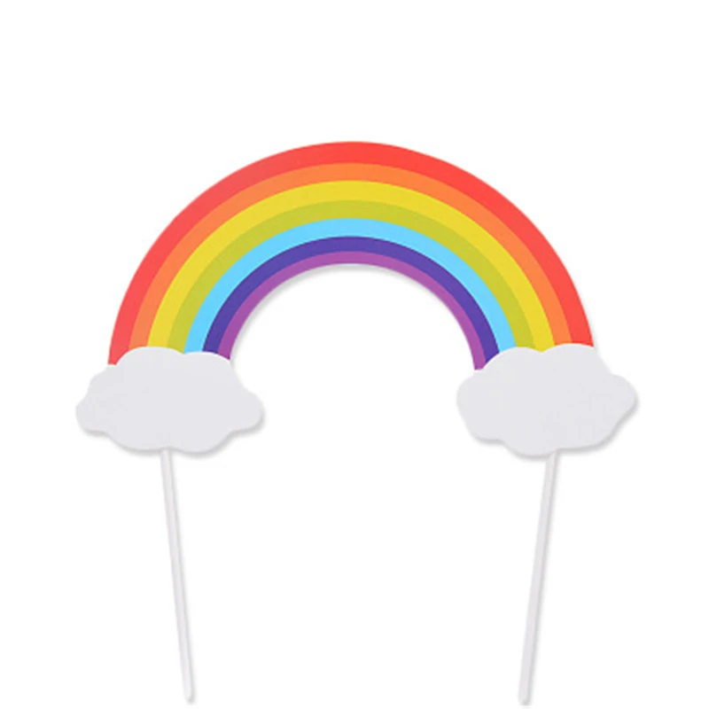 5p Cupcake Toppers Flags Rainbow Creative Party Cake Topper Wedding Birthday Party Decoration Baking Kitchen Cake Card CakeFlag
5p Cupcake Toppers Flags Rainbow Creative Party Cake Topper Wedding Birthday Party Decoration Baking Kitchen Cake Card CakeFlag