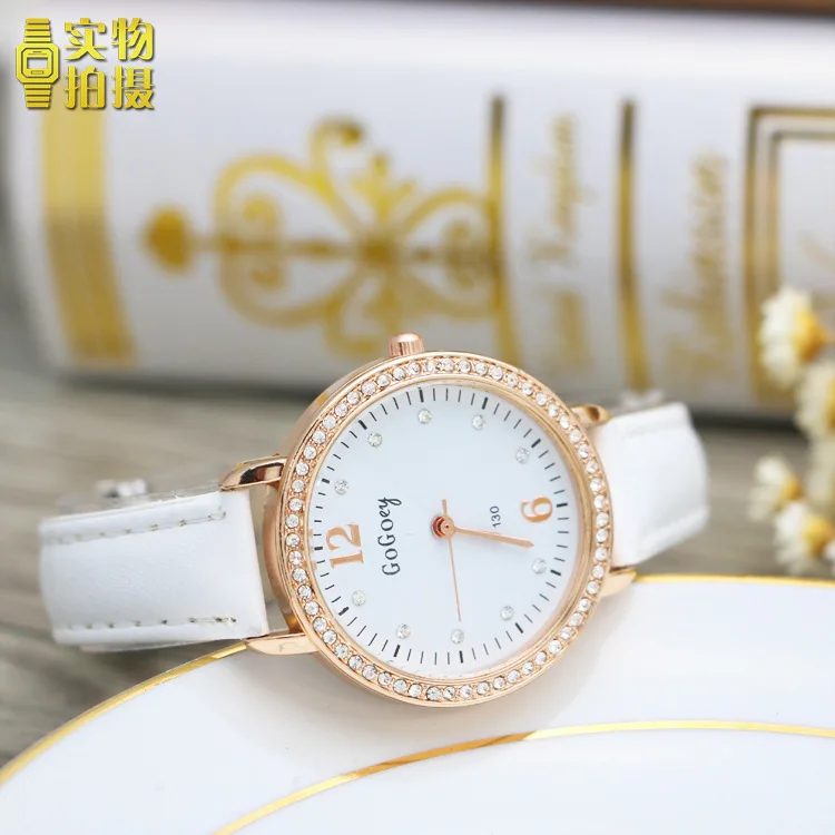 2021 New Gogoey brand leather watches women ladies rhinestone Dress Quartz Wrist Watch Relogio Feminino go130
2021 New Gogoey brand leather watches women ladies rhinestone Dress Quartz Wrist Watch Relogio Feminino go130
