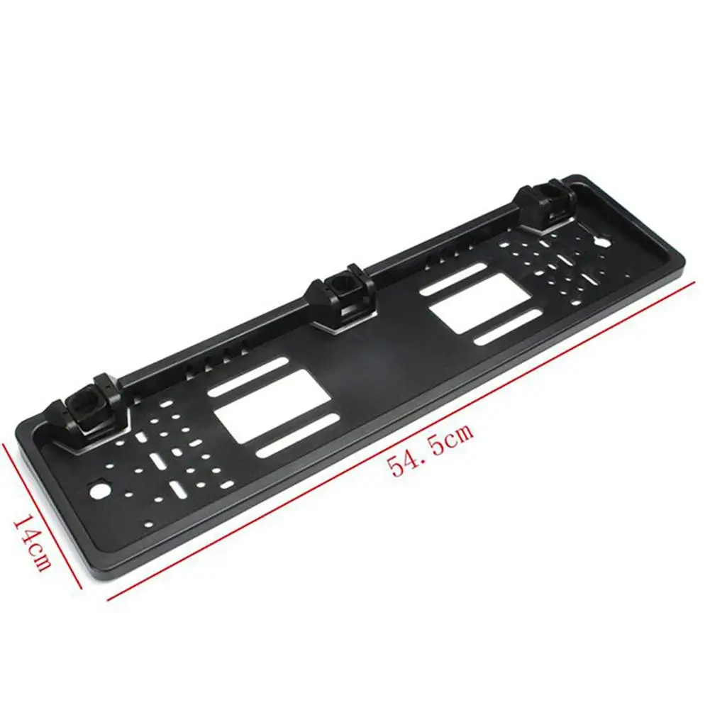 New European License Plate Frame Backup Camera Car Accessories 4 LED Rear View Camera with Reversing Radar System Parking Sensor
New European License Plate Frame Backup Camera Car Accessories 4 LED Rear View Camera with Reversing Radar System Parking Sensor