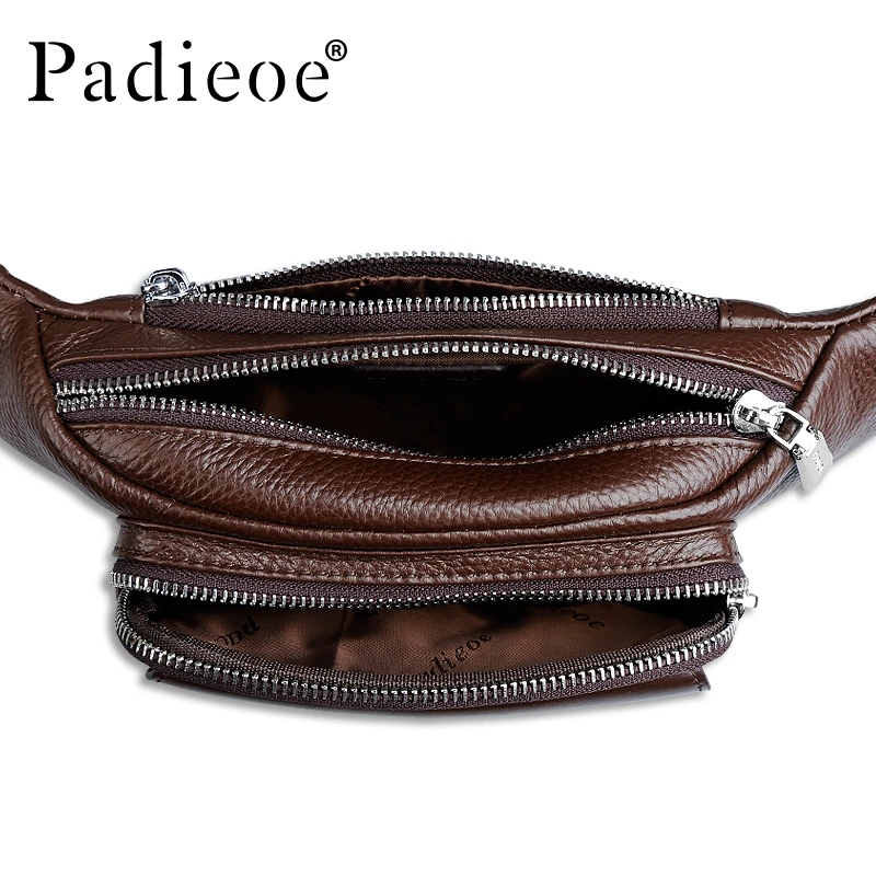Padieoe Genuine Leather Men's Waist Packs New Designer Leather Casual Waist Pack High Quality Unisex Waist Belt Bag Waist Bag
Padieoe Genuine Leather Men's Waist Packs New Designer Leather Casual Waist Pack High Quality Unisex Waist Belt Bag Waist Bag