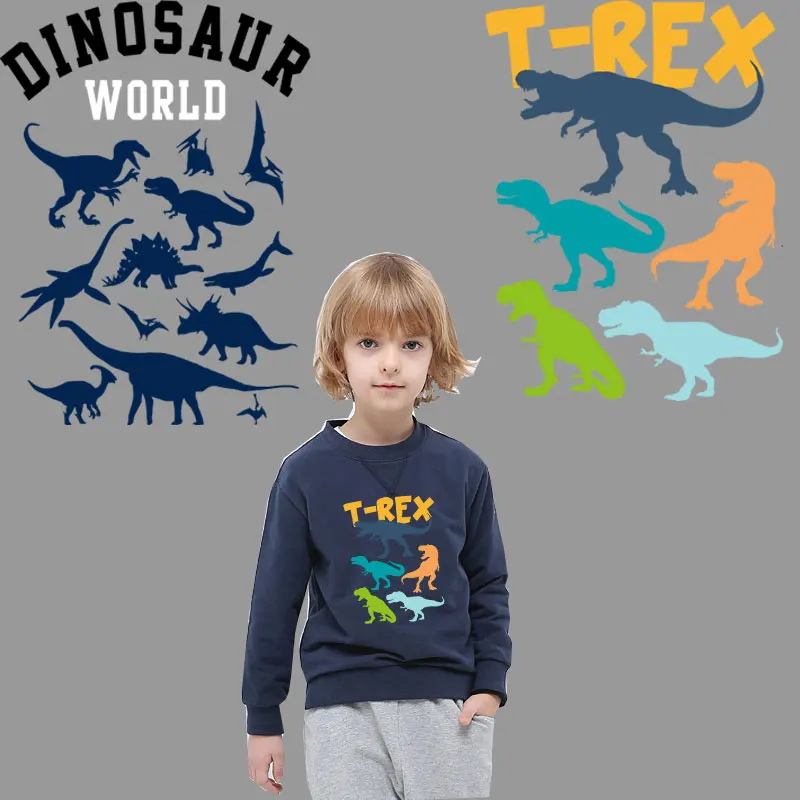 Jurassic dinosaur iron on patches for clothes thermal stickers children boys patch transfert thermocollants t-shirt parches ropa
Jurassic dinosaur iron on patches for clothes thermal stickers children boys patch transfert thermocollants t-shirt parches ropa
