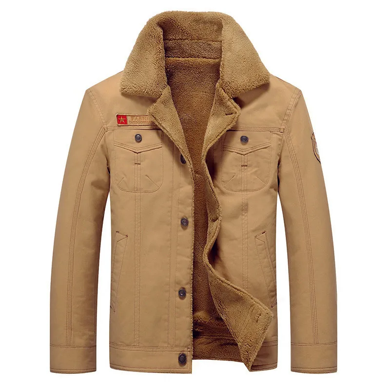 New Winter Bomber jacket men air force pilot ma1 jacket warm male fur collar mens army tactical jackets plus size 5xl cotton
New Winter Bomber jacket men air force pilot ma1 jacket warm male fur collar mens army tactical jackets plus size 5xl cotton