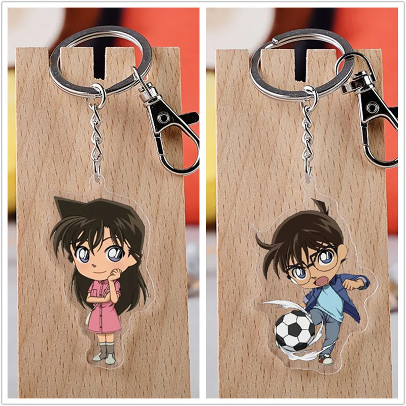 10 pcs/lot Anime Detective Conan Acrylic Keychain Toy Case Closed Figure Mouri Ran Bag Pendant Double sided Key Ring Gifts
10 pcs/lot Anime Detective Conan Acrylic Keychain Toy Case Closed Figure Mouri Ran Bag Pendant Double sided Key Ring Gifts