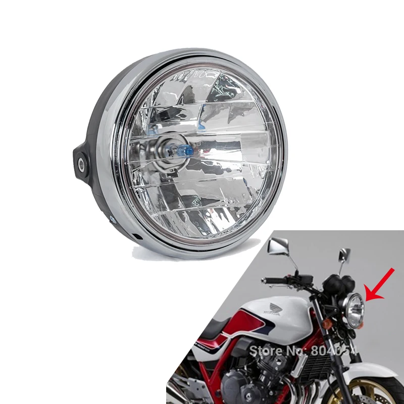 For YAMAHA XJR 400 1200 1300 Front Halogen Headlight Headlamp Light Assy For Suzuki GSX1400 SV650 SV1000 BANDIT GSF650 1200 1250
For YAMAHA XJR 400 1200 1300 Front Halogen Headlight Headlamp Light Assy For Suzuki GSX1400 SV650 SV1000 BANDIT GSF650 1200 1250