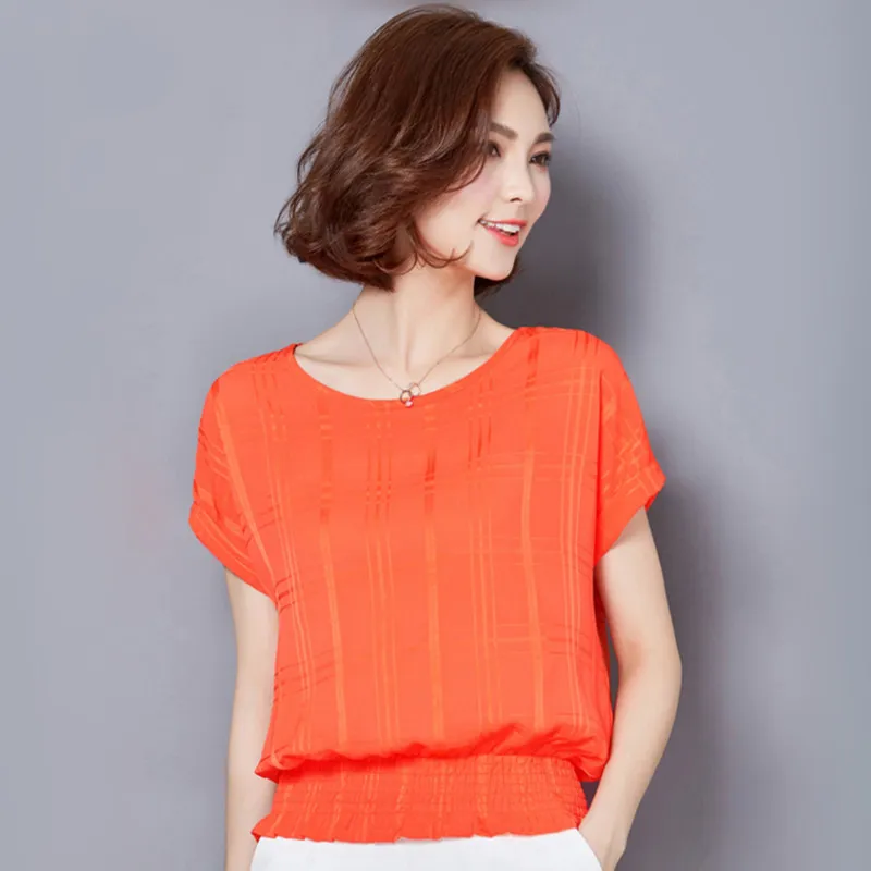 New Women's Chiffon T-shirt Summer 2021 Fashion Casual Stripe Batwing Short-sleeve Loose Tops Tees Defined Waist T-shirts Female
New Women's Chiffon T-shirt Summer 2021 Fashion Casual Stripe Batwing Short-sleeve Loose Tops Tees Defined Waist T-shirts Female