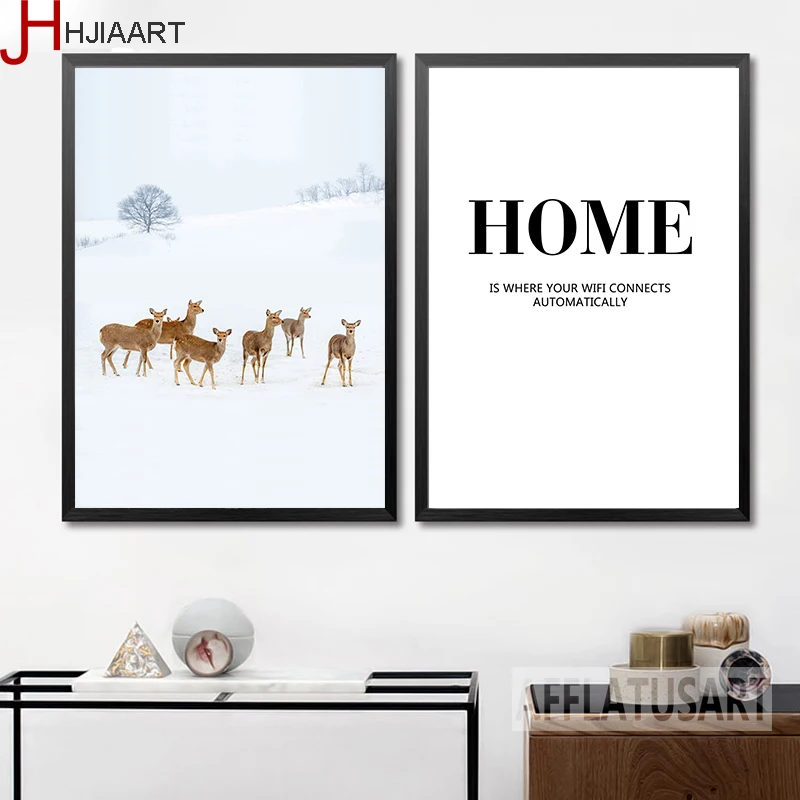 Nordic Minimalism Snow Dears Animal Canvas Painting Wall Art Print Poster Wall Pictures For Living Room Decor
Nordic Minimalism Snow Dears Animal Canvas Painting Wall Art Print Poster Wall Pictures For Living Room Decor