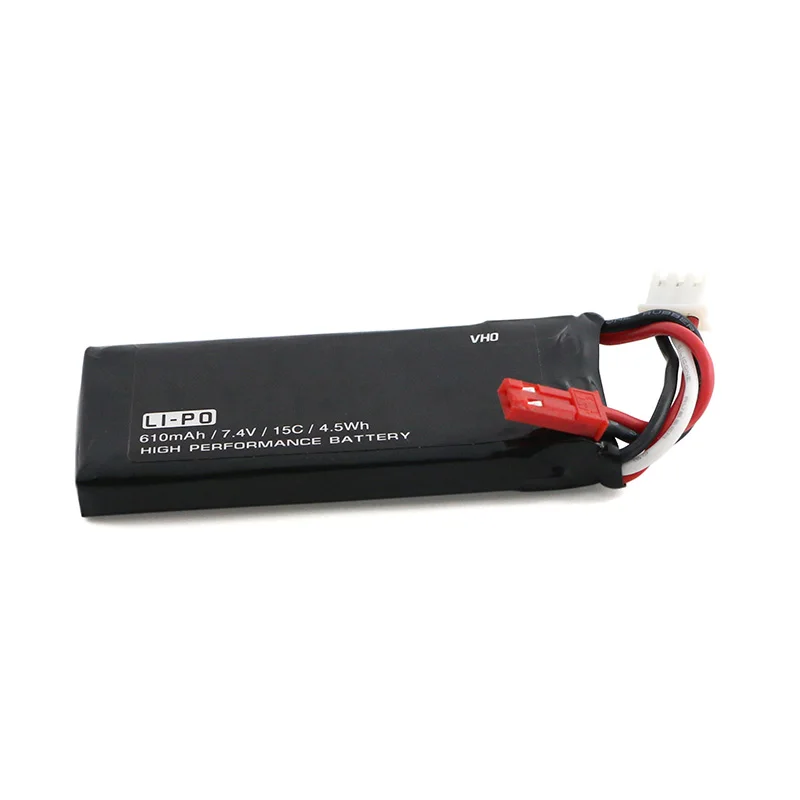 ЕС Подключите USB Charger 7.4 В 610 мАч 15C 4.5wh lipo Батарея x4 h502s h502e RC Quadcopter запасной Запчасти