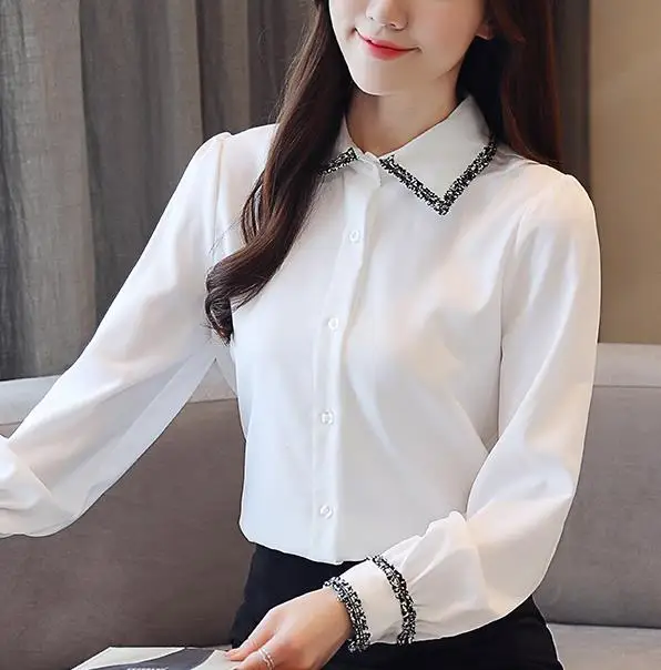 blusas mujer de moda 2019 spring fashion women blouse white shirt camisa mujer manga larga long sleeved women top chiffon shirt
blusas mujer de moda 2019 spring fashion women blouse white shirt camisa mujer manga larga long sleeved women top chiffon shirt