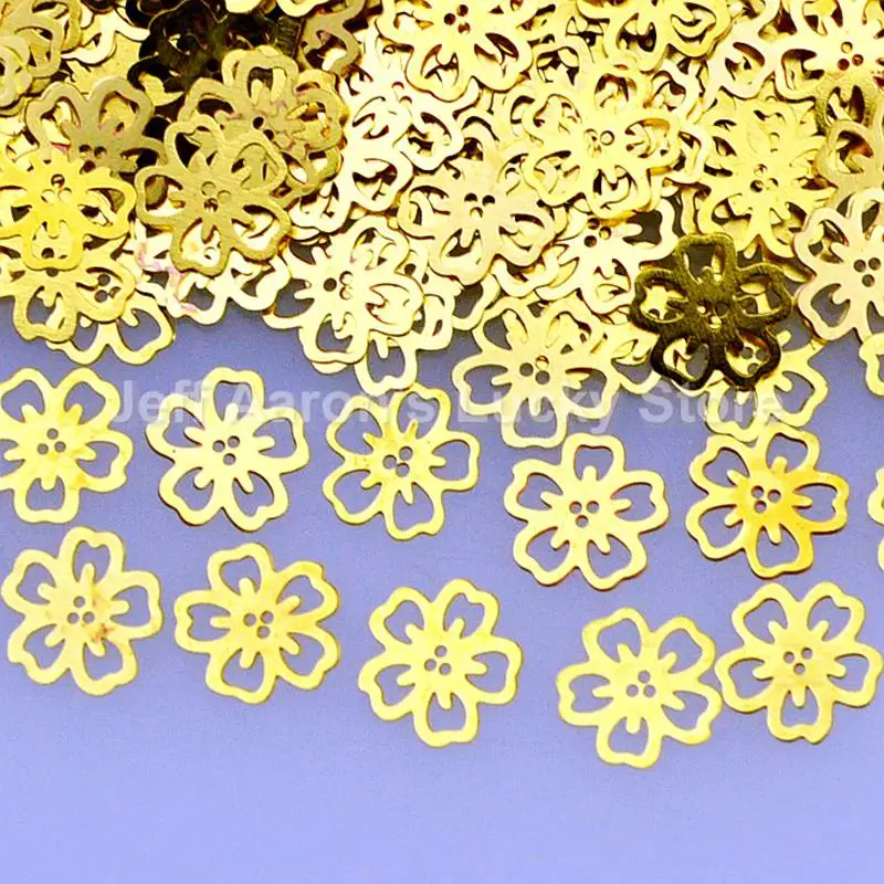 1000PCS gold flower metal nail foil decals 3d nail art decoration tools sticker alloy slice nail sequin 05
1000PCS gold flower metal nail foil decals 3d nail art decoration tools sticker alloy slice nail sequin 05
