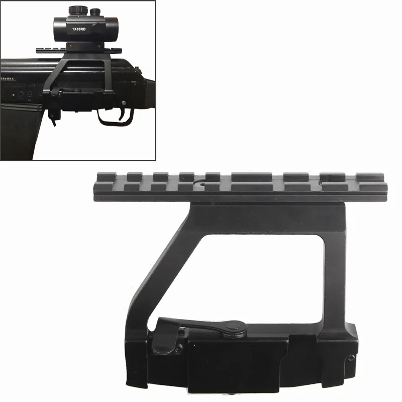 AK 74 Rail Side Mount Quick QD Style 20mm Detach Rail Lock Scope Mount Base Tactical Gun Accessories for AK 47 74U RL2-0022
AK 74 Rail Side Mount Quick QD Style 20mm Detach Rail Lock Scope Mount Base Tactical Gun Accessories for AK 47 74U RL2-0022