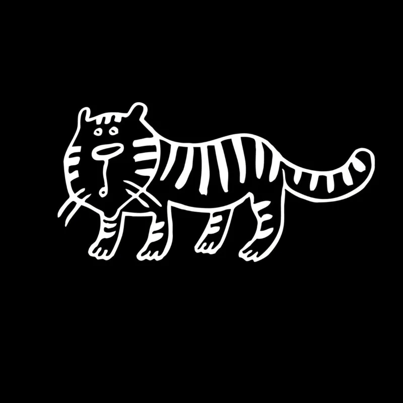 16.6X8.3CM LOVELY CARTOON TIGER Vinyl Car Sticker Motorcycle Decals Black Silver S6-2315
16.6X8.3CM LOVELY CARTOON TIGER Vinyl Car Sticker Motorcycle Decals Black Silver S6-2315