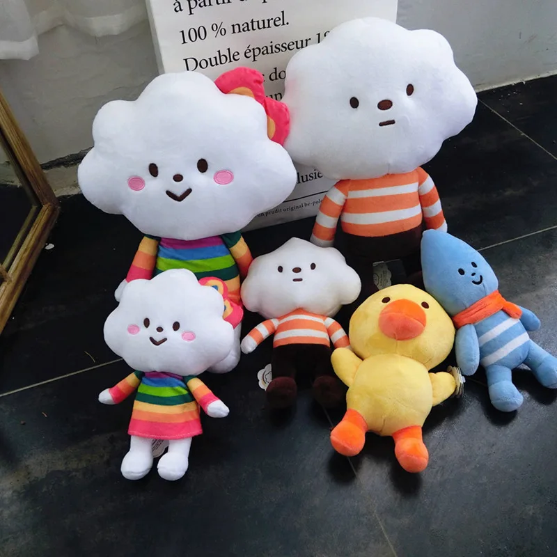 Hot Creative Duck/Rainbow Cloud/water Pillow Cushion Clouds Plush Doll Baby Sleep Plush Toy Appease Children'S Room Decoration
Hot Creative Duck/Rainbow Cloud/water Pillow Cushion Clouds Plush Doll Baby Sleep Plush Toy Appease Children'S Room Decoration
