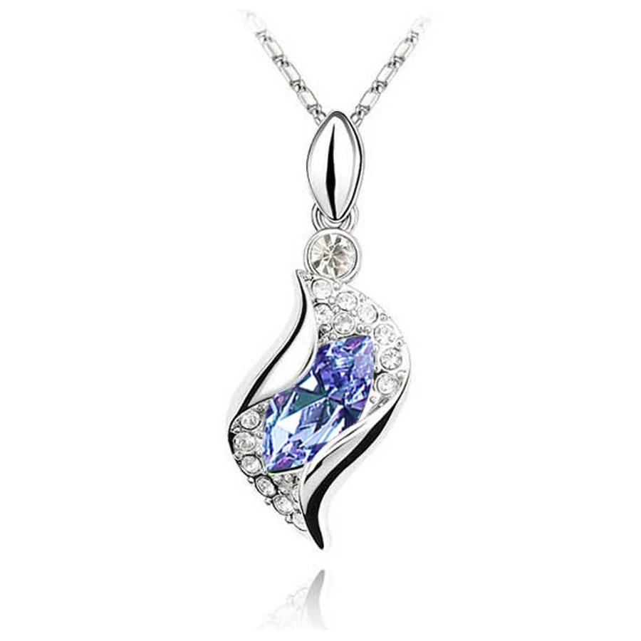 austrian crystal Angel Eyes silver colour New Fashion pendant necklaces for women 2021
austrian crystal Angel Eyes silver colour New Fashion pendant necklaces for women 2021