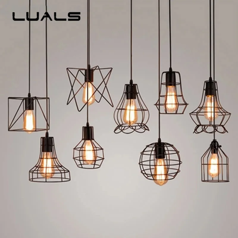 Loft Pendant Lamp Retro Industrial Style Pendant Lighting Creative Iron Art Pendant Lights For Cafe Bars Edison Pendant Light
Loft Pendant Lamp Retro Industrial Style Pendant Lighting Creative Iron Art Pendant Lights For Cafe Bars Edison Pendant Light