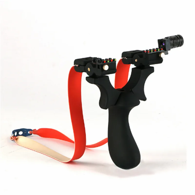 Resin Slingshot Hunting Black Catapult LED Light High Precision Shooting Free Lace Rubber Band 2019 New
Resin Slingshot Hunting Black Catapult LED Light High Precision Shooting Free Lace Rubber Band 2019 New