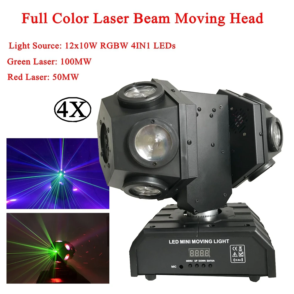 4Pcs/Lot New LED 12 Bundles Strong Full Color Beam Stage Moving Head Light DMX 150W laser LED Moving Head DJ Stage Disco Light
4Pcs/Lot New LED 12 Bundles Strong Full Color Beam Stage Moving Head Light DMX 150W laser LED Moving Head DJ Stage Disco Light