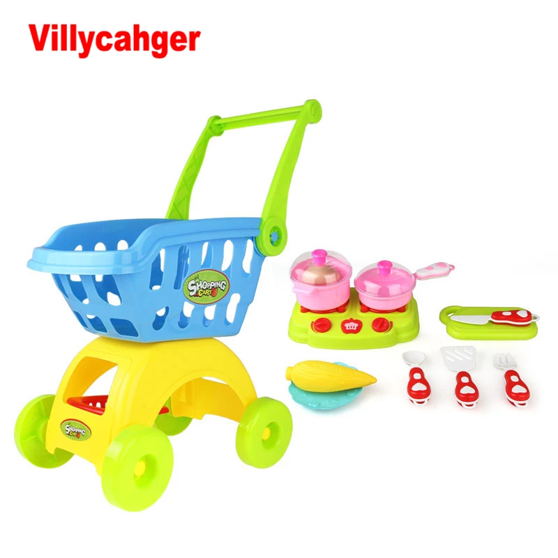 Children Pretend Play Toy Simulation Supermarket Shopping Cart Mini Trolleys With Fruit Vegetable Kitchenware Set Toys Gifts
Children Pretend Play Toy Simulation Supermarket Shopping Cart Mini Trolleys With Fruit Vegetable Kitchenware Set Toys Gifts