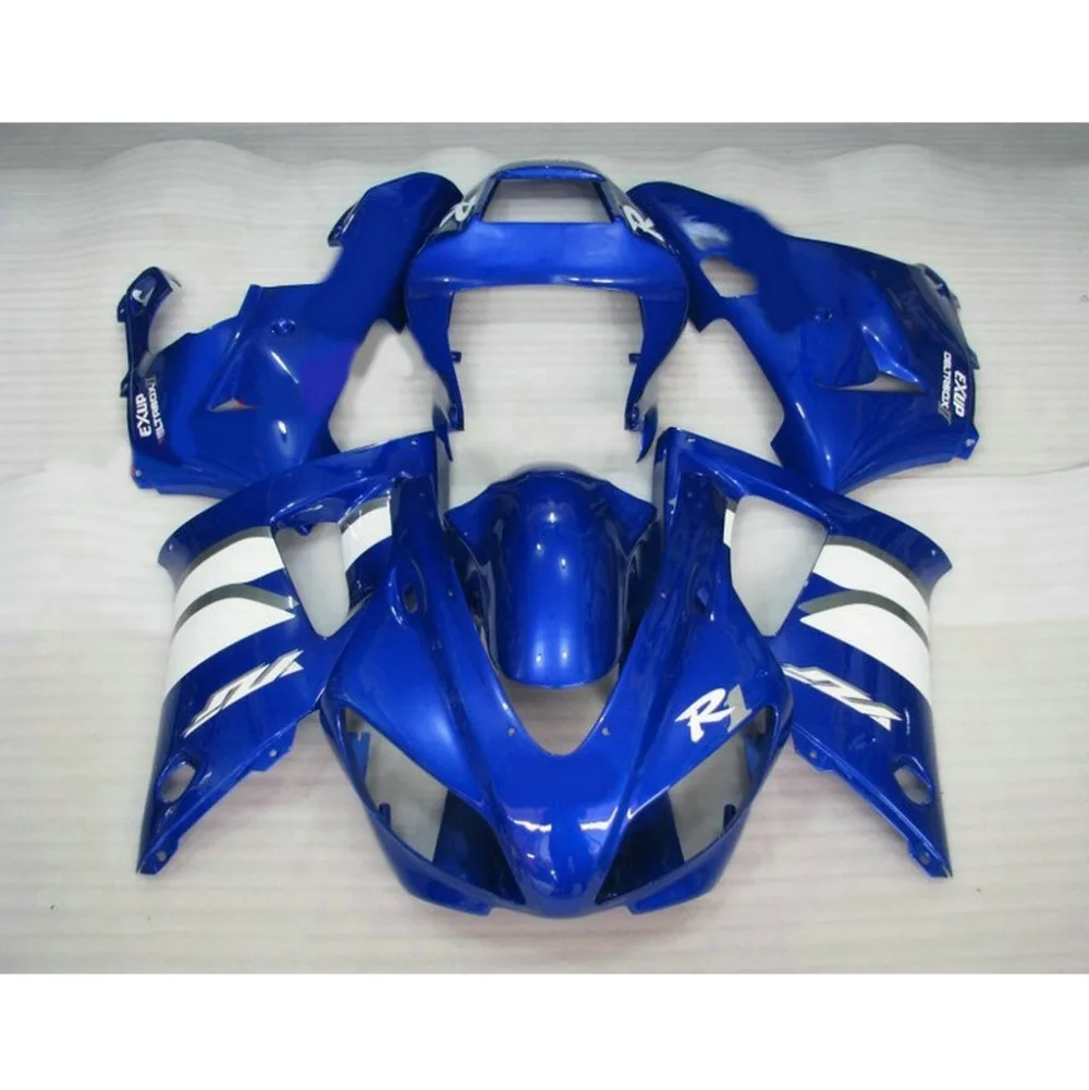 Popular ABS motorcycle injection molded fairings kit for YAMAHA 1998 1999 YZFR1 YZF R1 98 99 blue white plastic fairing
Popular ABS motorcycle injection molded fairings kit for YAMAHA 1998 1999 YZFR1 YZF R1 98 99 blue white plastic fairing
