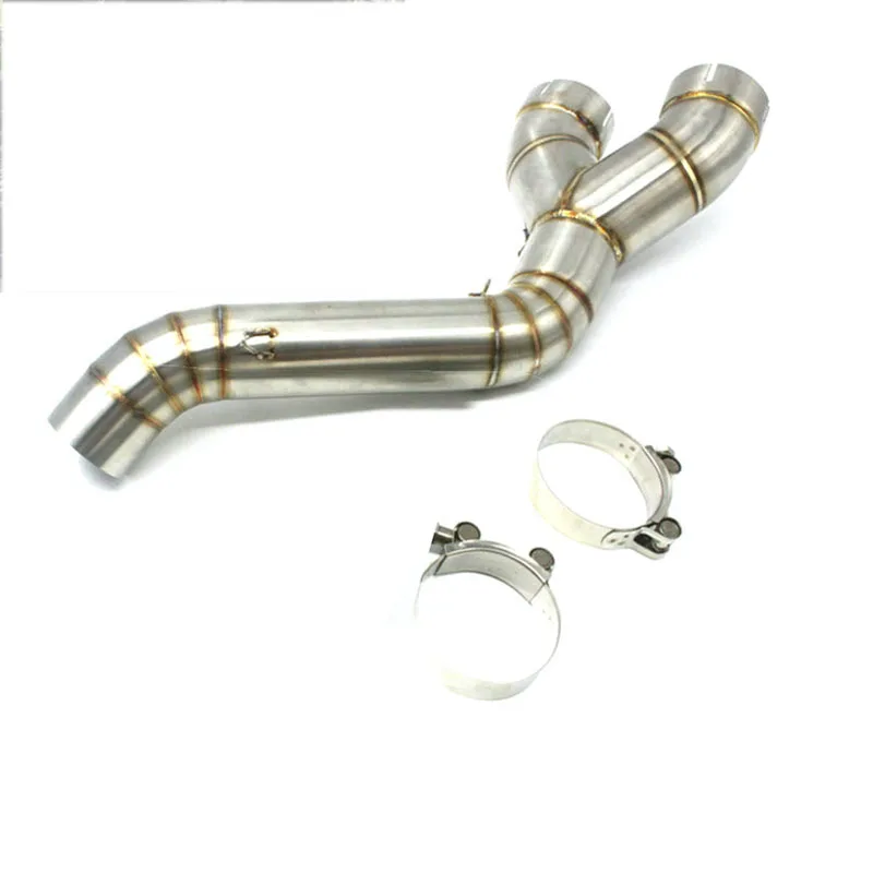 Moto for BMW S1000R S1000RR Hp4 2018 2017 2016 Motorcycle 60mm Middle Exhaust Tube Link Muffler Motorbike Accessories Parts | Автомобили и