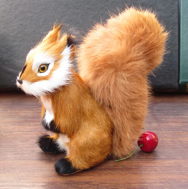 Simulation Squirrel polyethylene&furs Squirrel model funny gift about 17cmx7cmx15cm
Simulation Squirrel polyethylene&furs Squirrel model funny gift about 17cmx7cmx15cm