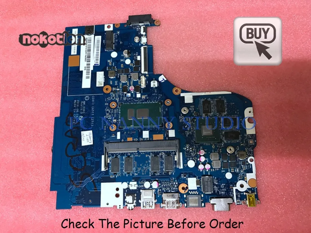 PCNANNY NM-A981 for lenovo YOGA 510-15IKB laptop motherboard I5-7200 PC Notebook Mainboard tested
PCNANNY NM-A981 for lenovo YOGA 510-15IKB laptop motherboard I5-7200 PC Notebook Mainboard tested