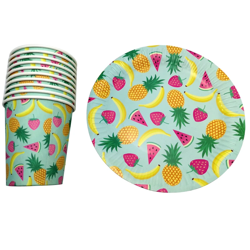 60PCS Watermelon banana strawberry Fruit Theme Tableware Set Decoration Baby Shower Cups Kids Favors Happy Birthday Party Plates
60PCS Watermelon banana strawberry Fruit Theme Tableware Set Decoration Baby Shower Cups Kids Favors Happy Birthday Party Plates
