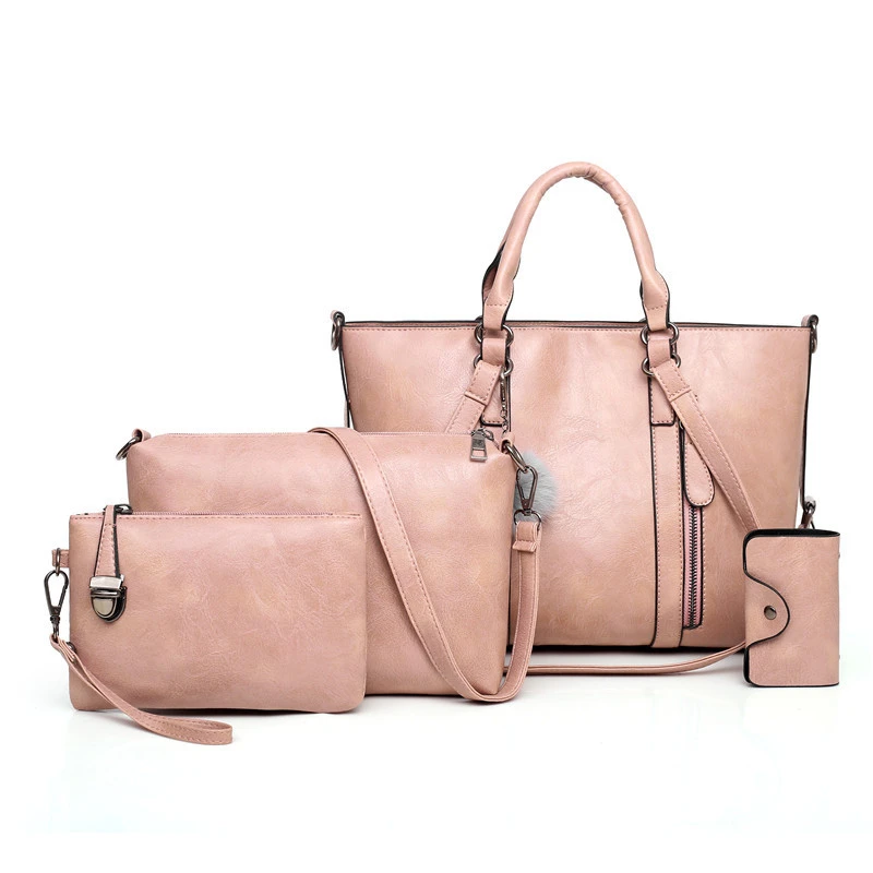 Amberler Large Capacity Women PU Leather Handbags Fashion 6 Pieces Set Shoulder Bag High Quality Ladies Casual Tote Bags 2023
Amberler Large Capacity Women PU Leather Handbags Fashion 6 Pieces Set Shoulder Bag High Quality Ladies Casual Tote Bags 2023