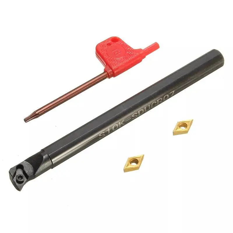 S10K SDUCR07 bracket internal tool internal turning lathe tool gear hard alloy tool CNC tool
S10K SDUCR07 bracket internal tool internal turning lathe tool gear hard alloy tool CNC tool