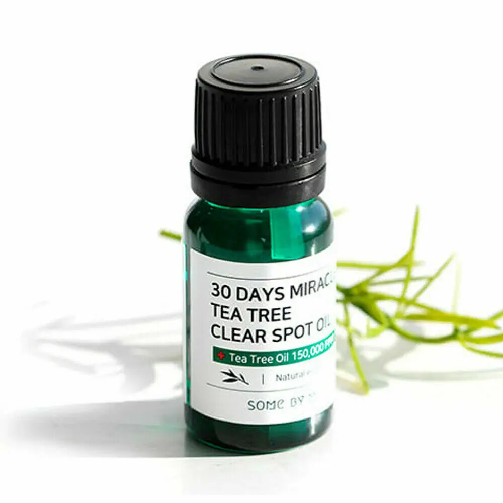 SOME BY MI 30 Days Miracle Tea Tree Clear Spot Oil 10ml Facial Serum Acne Treatments Pimple Blackhead Dermatitis Removal Essence
SOME BY MI 30 Days Miracle Tea Tree Clear Spot Oil 10ml Facial Serum Acne Treatments Pimple Blackhead Dermatitis Removal Essence