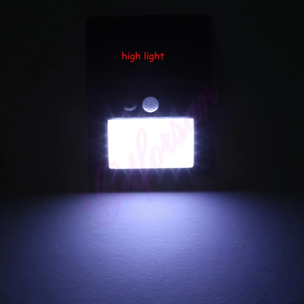 30/LED Солнечная энергия свет PIR датчик движения 1/2/4 шт настенная лампа наружная