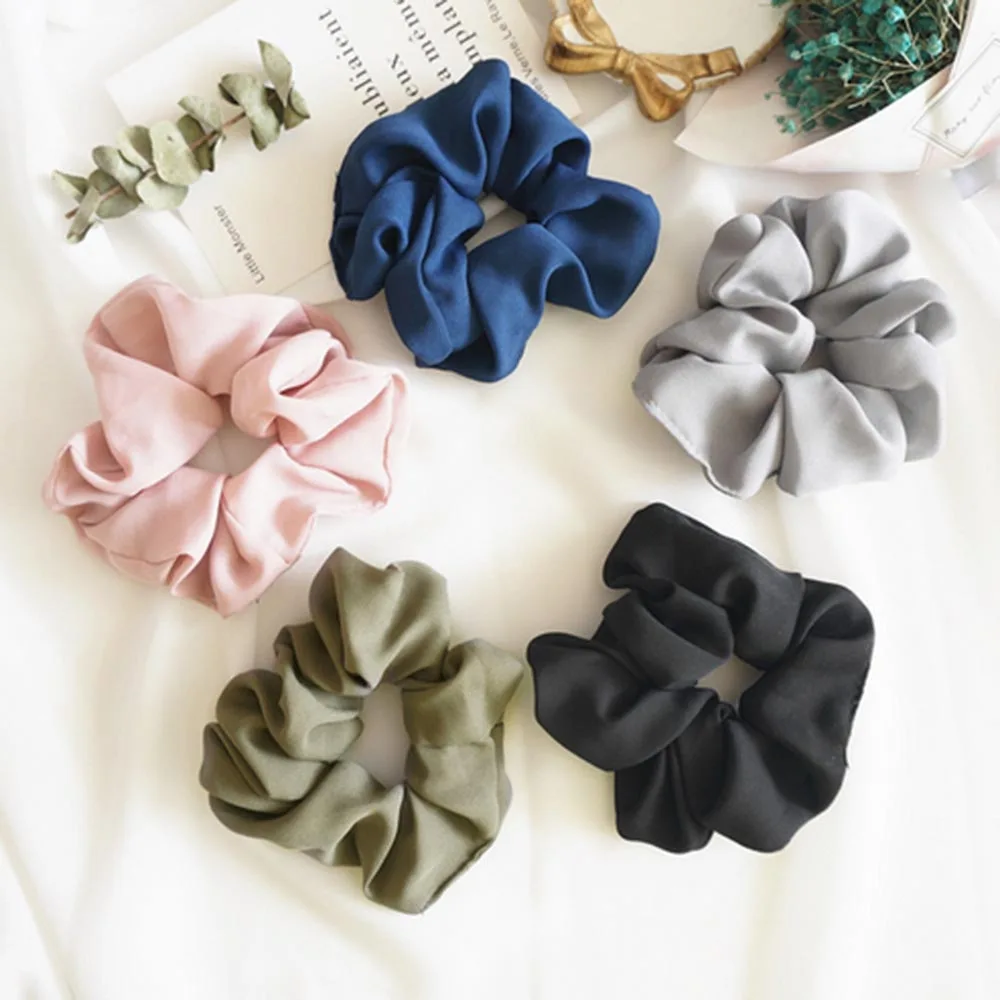 Pure Color Lady Hair Scrunchies Ring Elastic Hair Bands Pure Color Bobble Sports Dance Soft Charming Scrunchie Hairband
Pure Color Lady Hair Scrunchies Ring Elastic Hair Bands Pure Color Bobble Sports Dance Soft Charming Scrunchie Hairband
