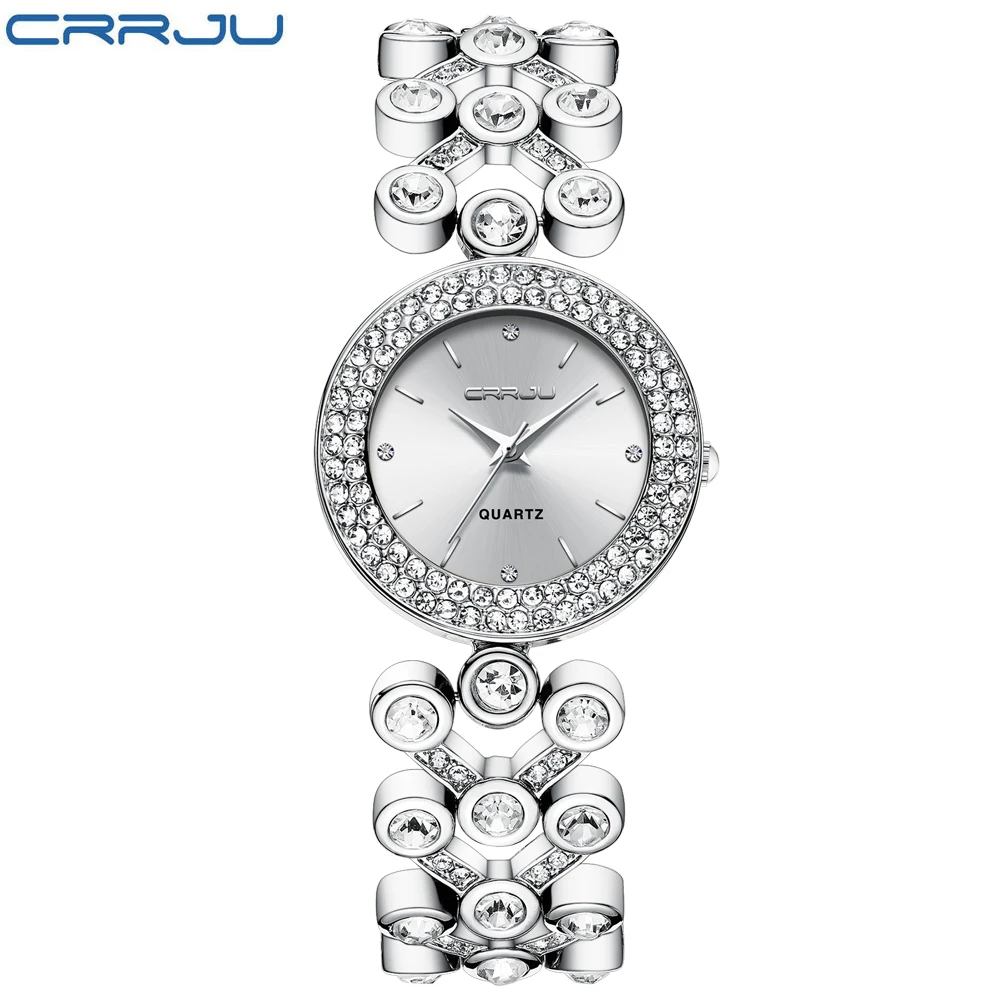 Luxury Women Watches CRRJU Starry Sky Female Clock Quartz Wristwatch Fashion Ladies Wrist Watch reloj mujer relogio feminino
Luxury Women Watches CRRJU Starry Sky Female Clock Quartz Wristwatch Fashion Ladies Wrist Watch reloj mujer relogio feminino