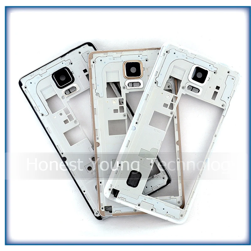 Высококачественная модель для Samsung Galaxy Note 4 N910F N910 корпус со средней рамкой