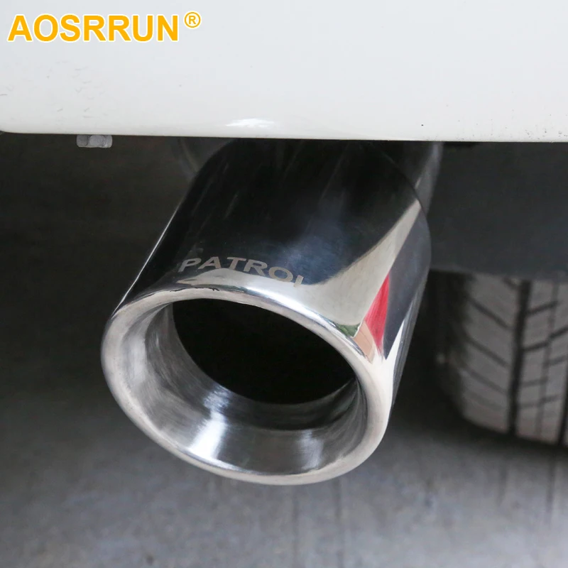 Автомобильная труба AOSRRUN из нержавеющей стали для выхлопной трубы, автомобильные аксессуары, автомобильный Стайлинг для NISSAN патруль Y62
Автомобильная труба AOSRRUN из нержавеющей стали для выхлопной трубы, автомобильные аксессуары, автомобильный Стайлинг для NISSAN патруль Y62