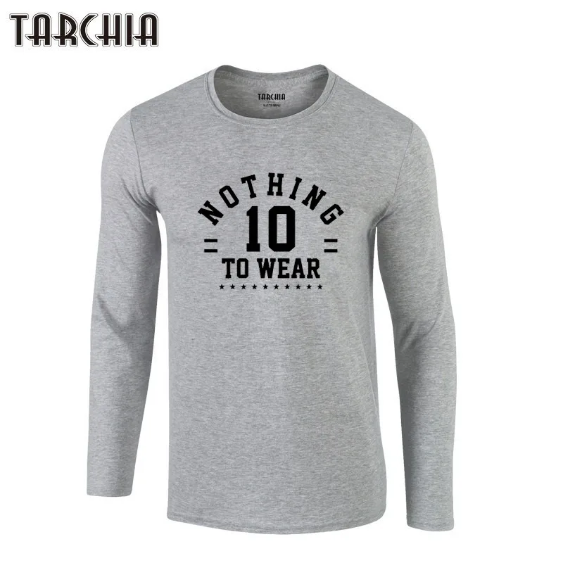 TARCHIA T-Shirt 100% Cotton Plus Size Men's Tee Tee Nothing 10 Wear 2021 Brand Free Shipping Eur Size Long Sleeve Men New Homme
TARCHIA T-Shirt 100% Cotton Plus Size Men's Tee Tee Nothing 10 Wear 2021 Brand Free Shipping Eur Size Long Sleeve Men New Homme