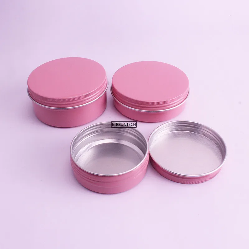 20Pcs 60g Pink Empty Aluminum Pot Jars Cosmetic Containers Lid Eye cream hair conditioner Tin Cosmetic Tea Candy Box
20Pcs 60g Pink Empty Aluminum Pot Jars Cosmetic Containers Lid Eye cream hair conditioner Tin Cosmetic Tea Candy Box