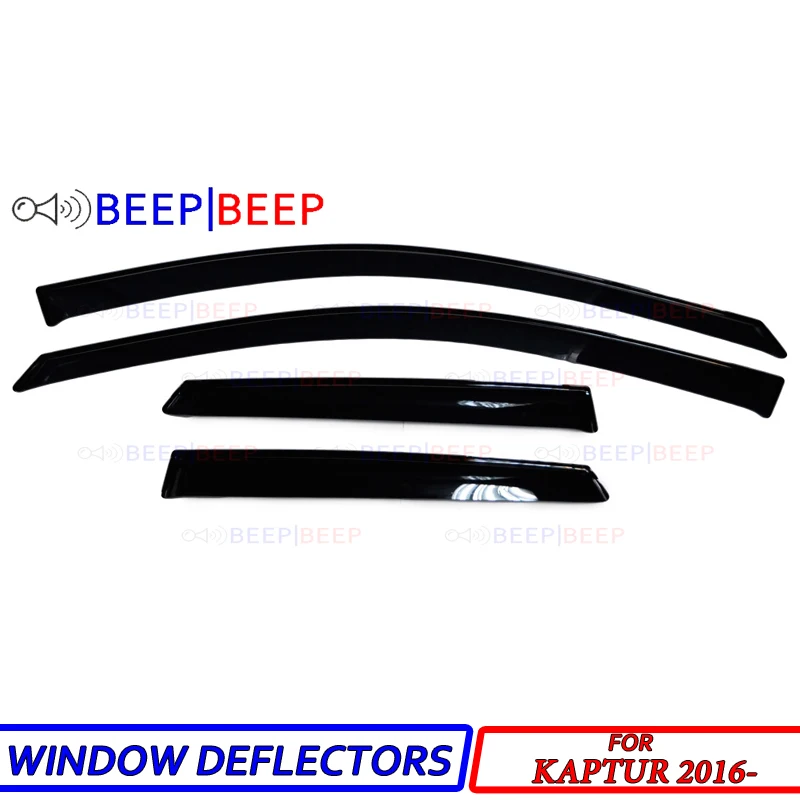 Car window deflectors for Renault Kaptur 2016- wind deflector sun guard rain vent visor cover trim car styling accessories
Car window deflectors for Renault Kaptur 2016- wind deflector sun guard rain vent visor cover trim car styling accessories