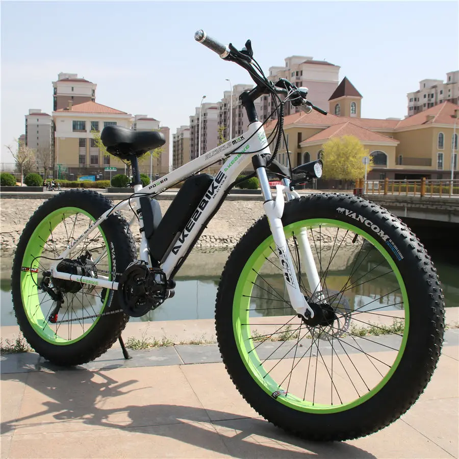 26 дюймовый Электрический горный велосипед fat ebike 4 0 Снежная шина электрический